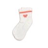 White Athletic Sock