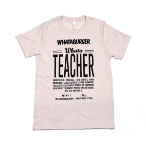 WhataTeacher Ingredient Tee